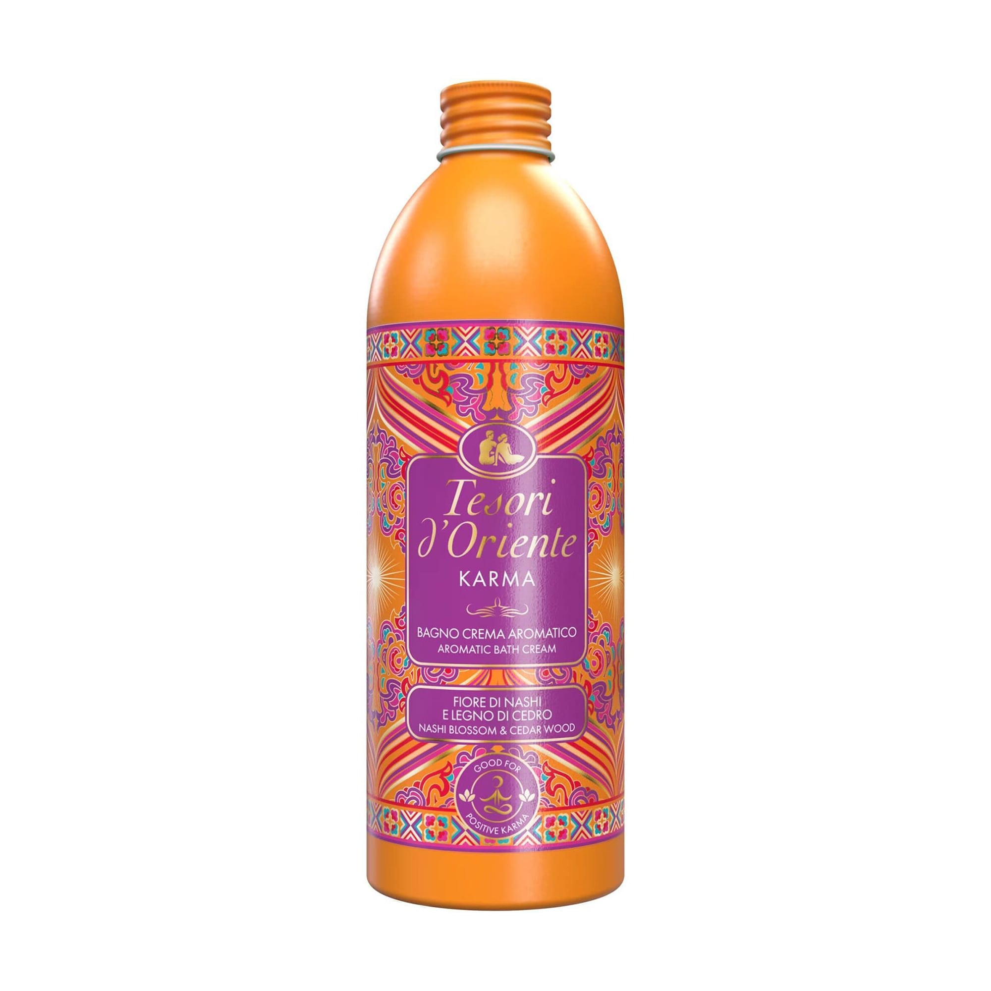Парфумований гель-піна для ванни Tesori d'Oriente Aromatic Bath Cream Карма, 500 мл